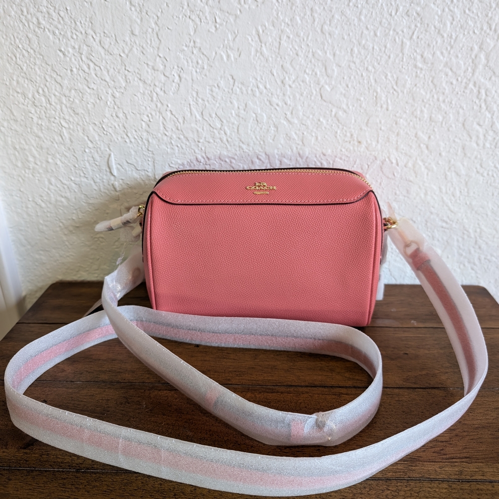 NWT Coach Bennet Leather Crossbody Bag